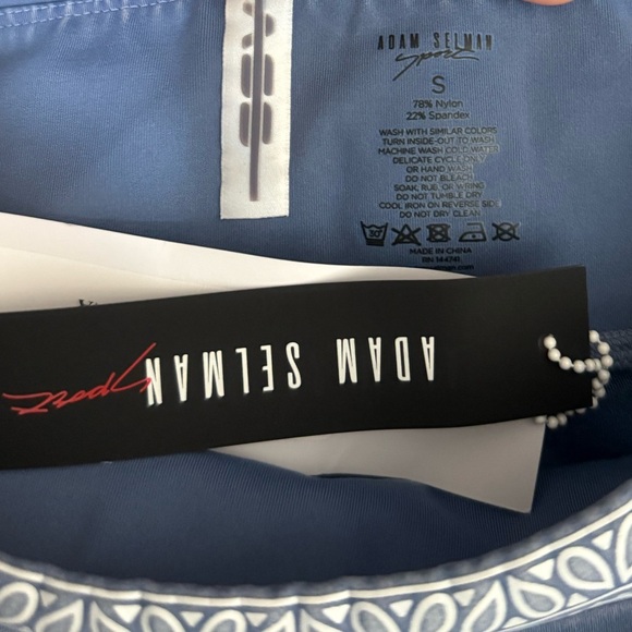 ADAM SELMAN SPORT Hi-Rise Legging Stonewash Bandana - Picture 7 of 7